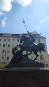 São Jorge alemão em Nikolaiviertel